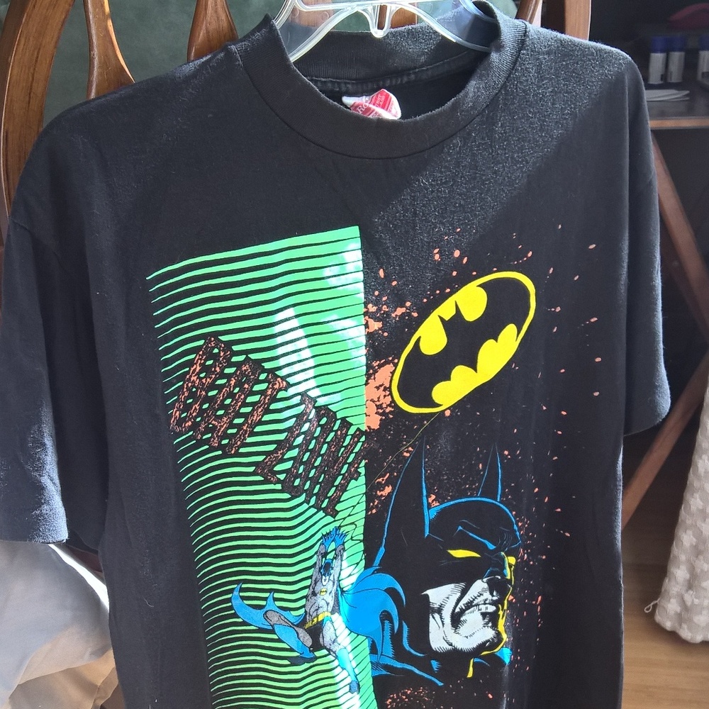 Rare Vintage Batman Bat Zone T-shirt